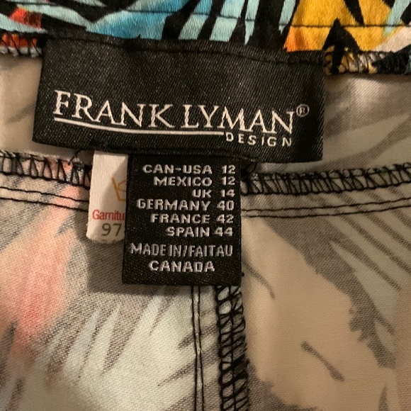 Fun summer Frank Lyman pants EUC - Picture 2 of 4
